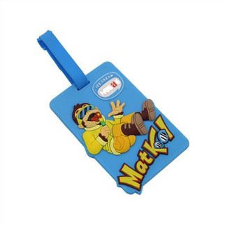 Cestovní 2D měkká PVC visačka na zavazadla